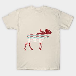 "A Moose for Christmas T-Shirt